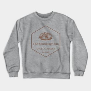 Northern Exposure The Sourdough Inn Cicely Alaska Moose Crewneck Sweatshirt